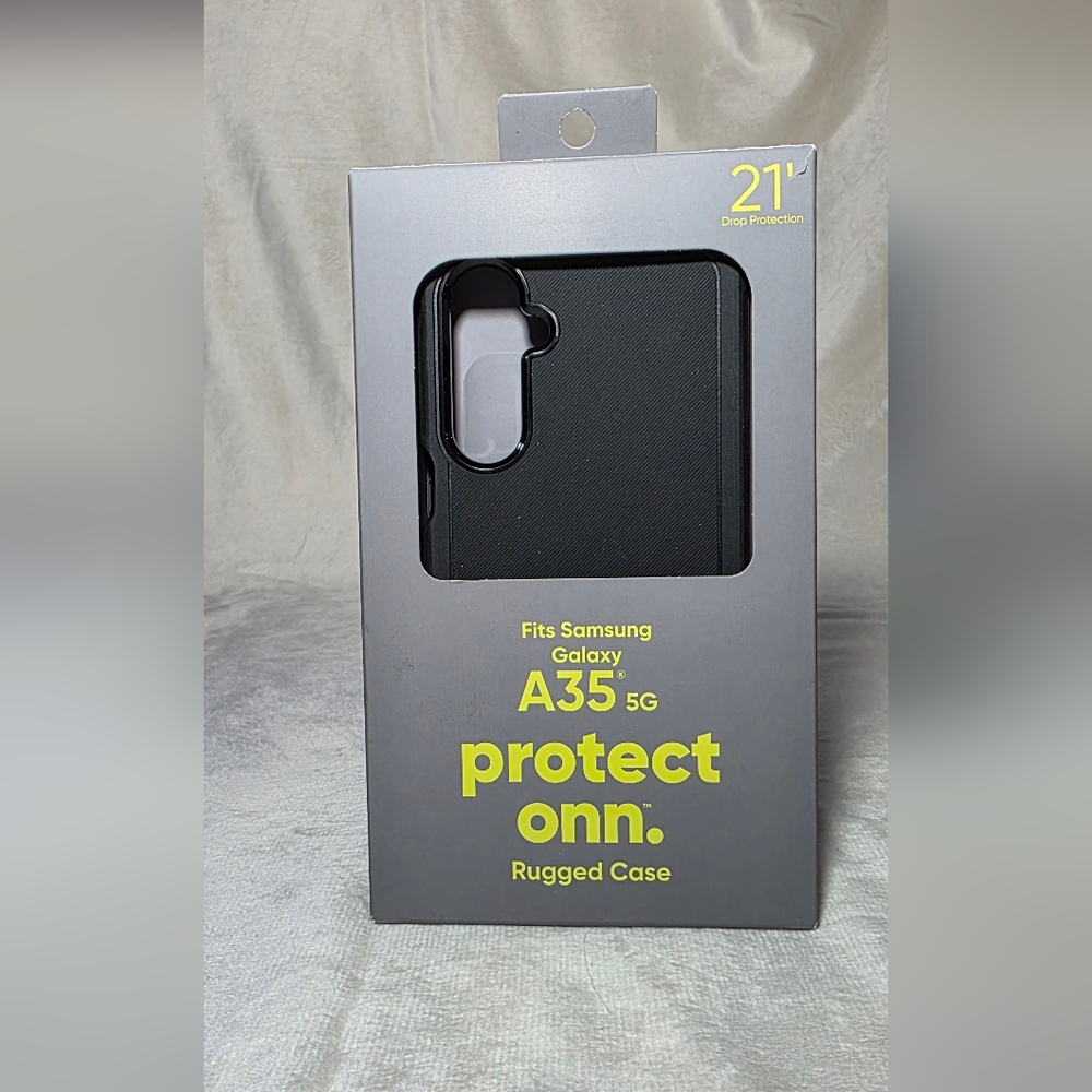On Running Black Rugged Case for Samsung Galaxy A35 5G